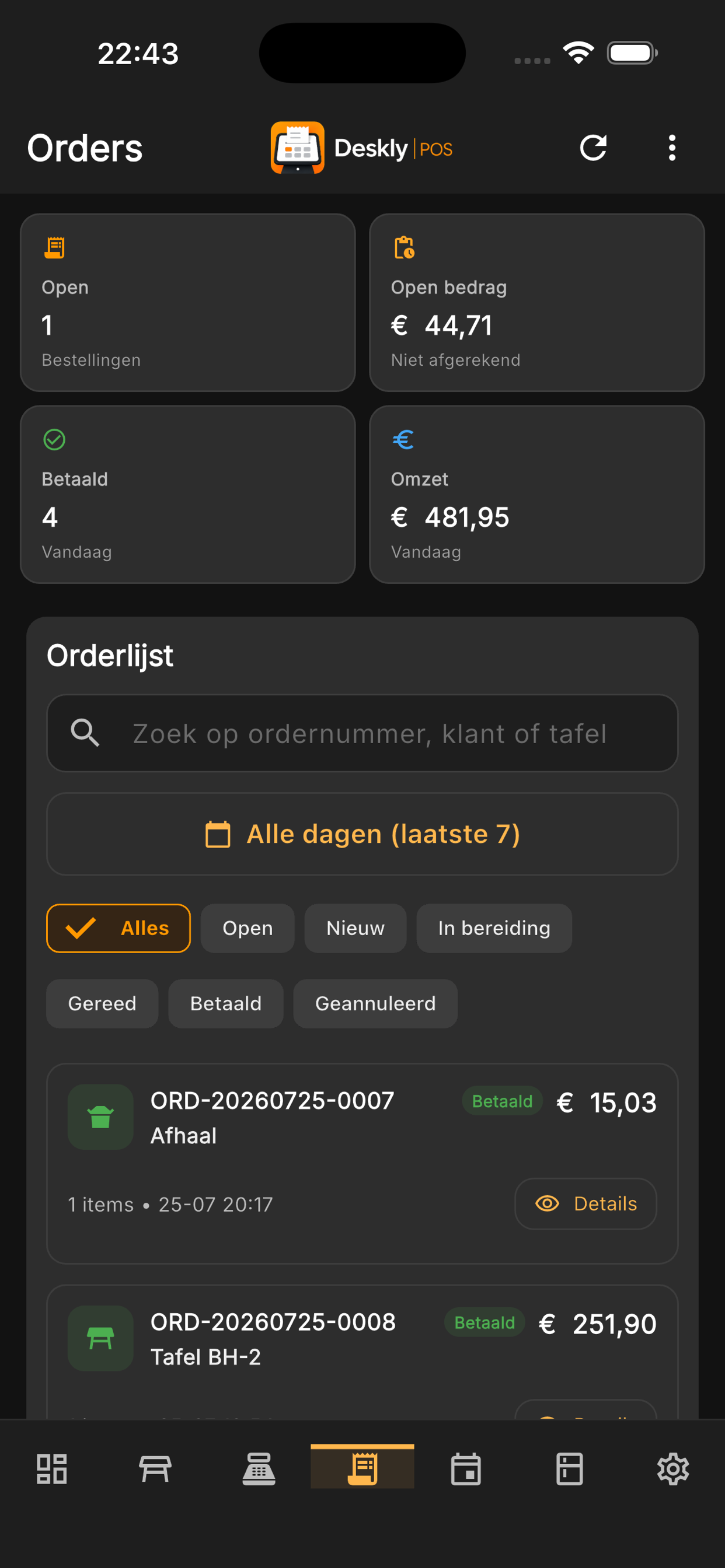 Orders